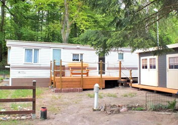 Geräumiges Mobilheim zwischen Tornowsee und Zermützelsee bei Neuruppin