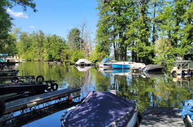 Freie Bootsliegeplätze am Trebelsee in Groß Kreutz (Havel)